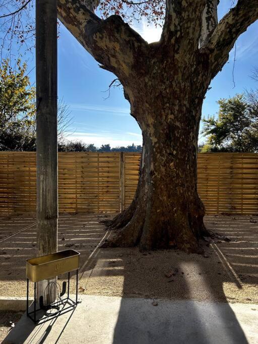 Superbe Appartement Dans Un Mas Nîmes Exterior foto